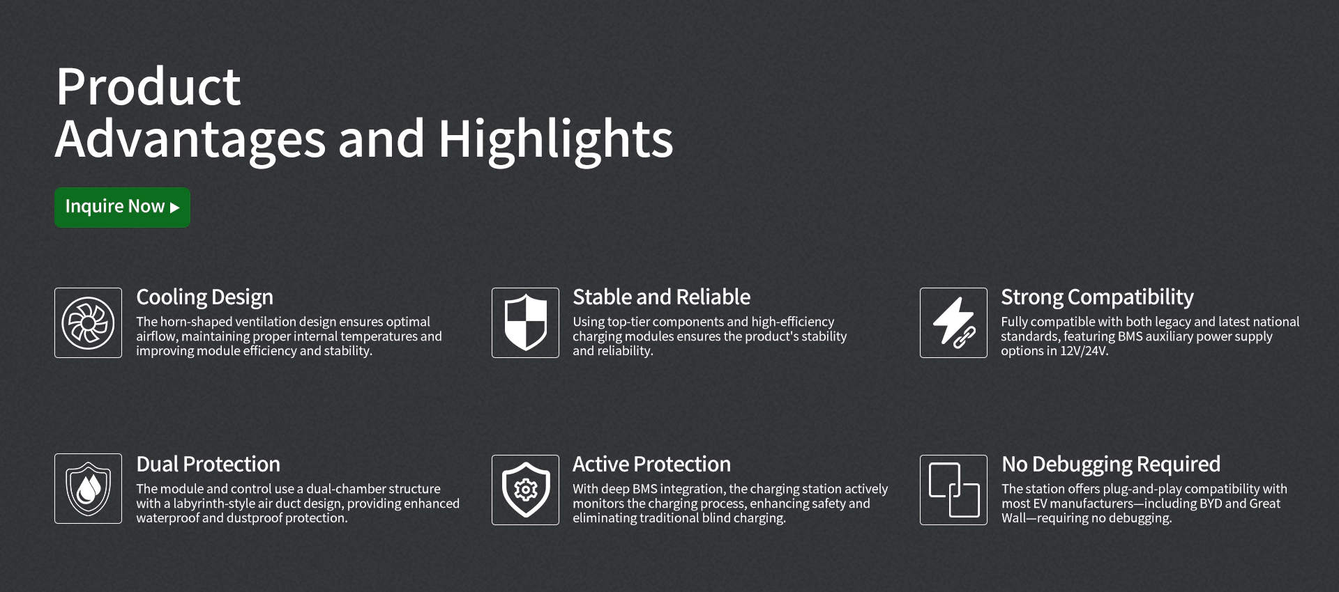 NEDC60KW01
Advantages and Highlights